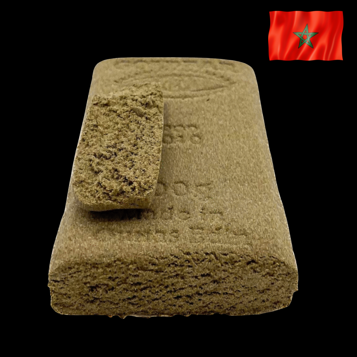 đČđŠ Hash CBD River Rock â Bab Berred #0010 : une rĂ©sine premium du Rif marocain