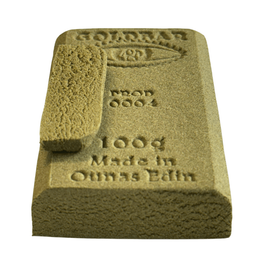 🌿 Résine Lemon Hash CBD – Ounas Edin – #0004 – Goldbar420